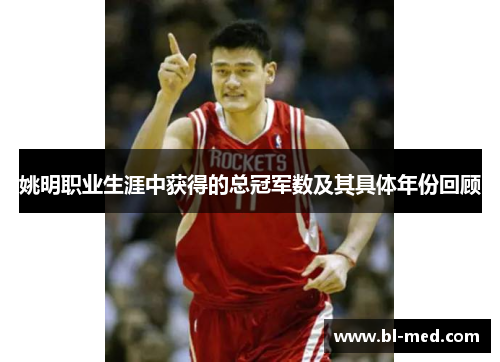 姚明职业生涯中获得的总冠军数及其具体年份回顾